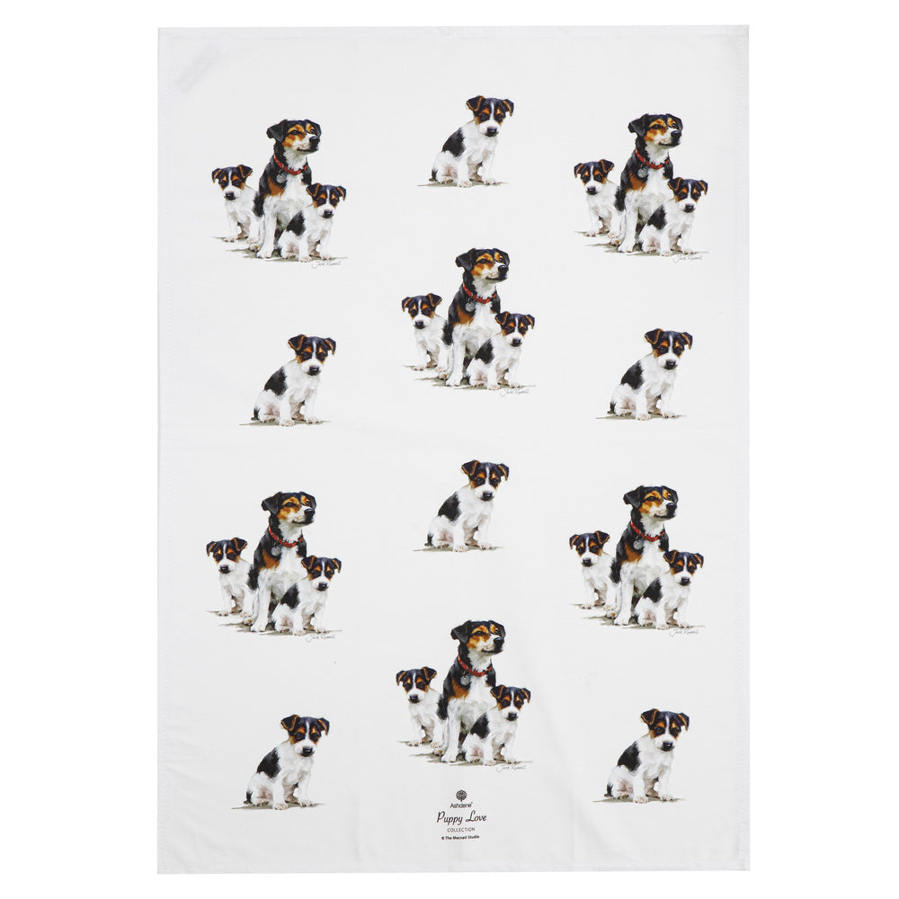 Ashdene Puppy Love Set of 2 Tea Towels