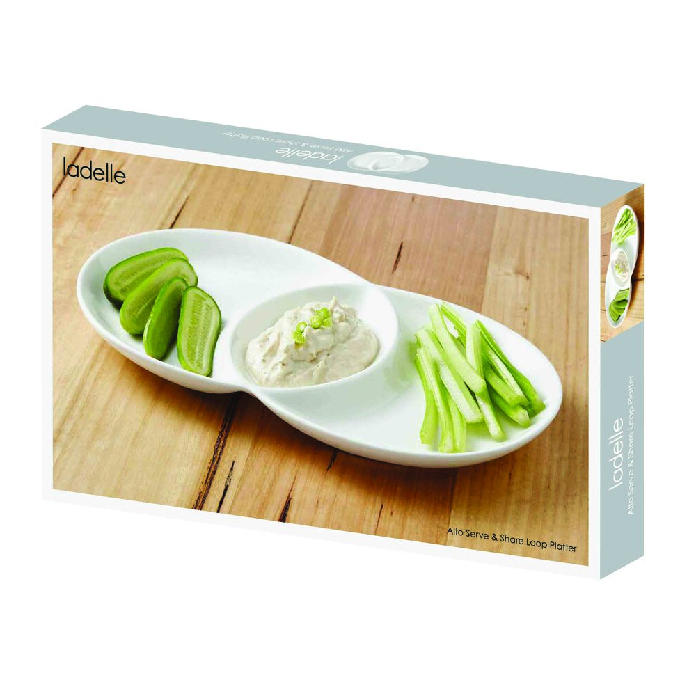 Ladelle Alto Serve & Share Loop Platter