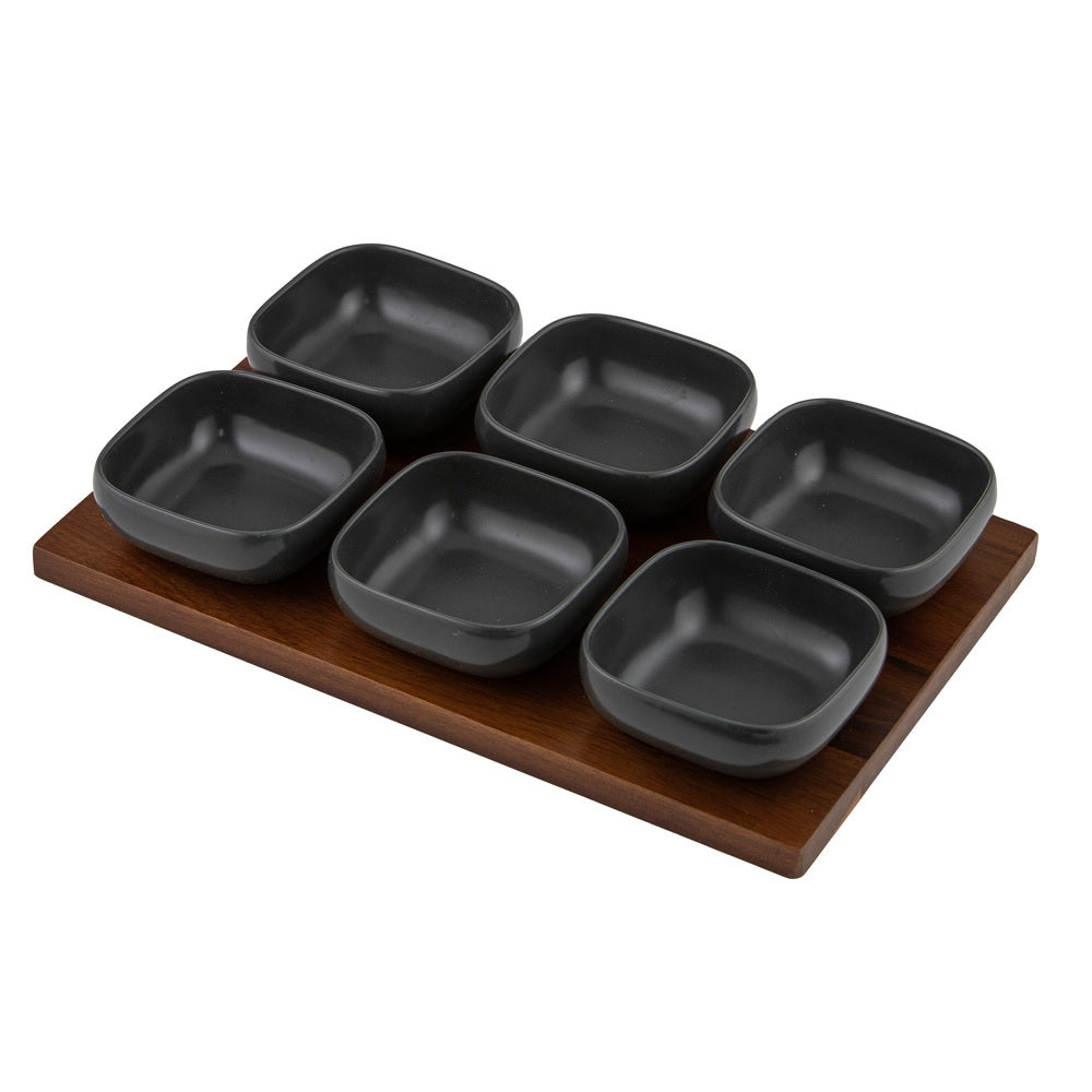 Ladelle Essentials 7 Piece Bowl & Tray Set