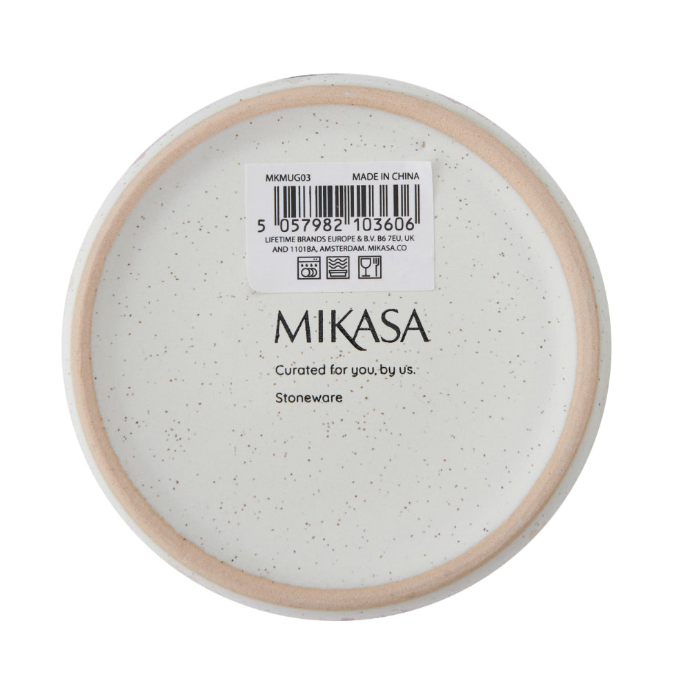 Mikasa Pink & Red Stripe Mug 380ml
