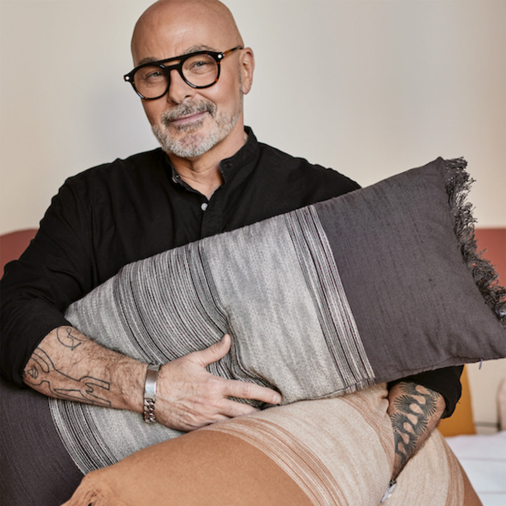 Neale Whitaker Berry Lumbar Cushion