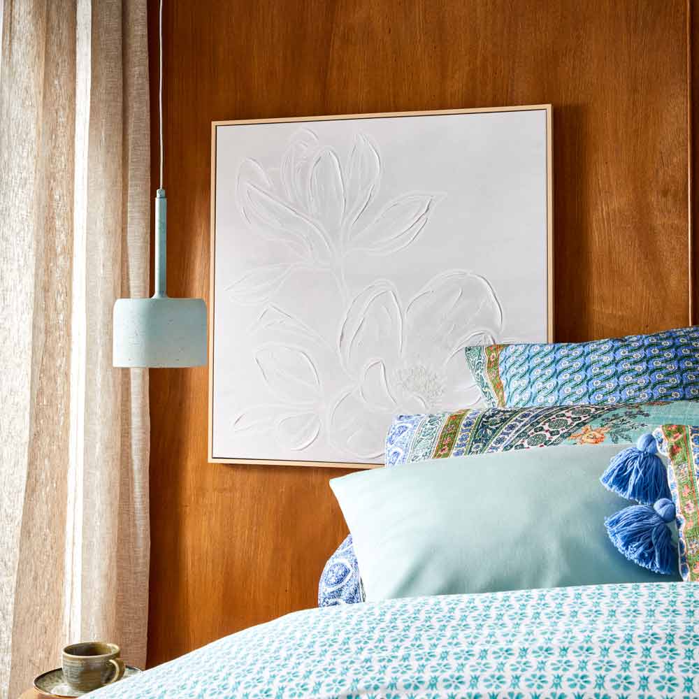 MyHouse Flower Wall Art 70x70cm
