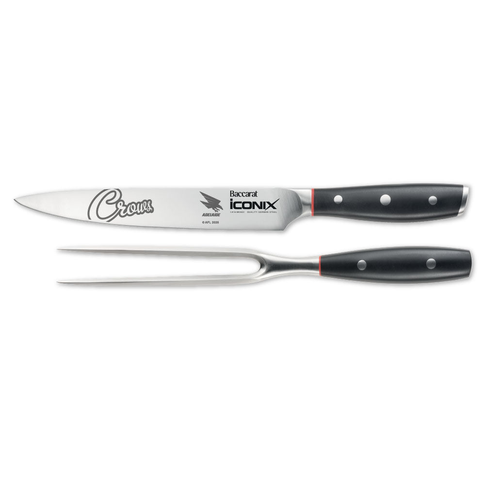 Baccarat iconiX Carving Knife Set AFL Adelaide Crows at MyHouse