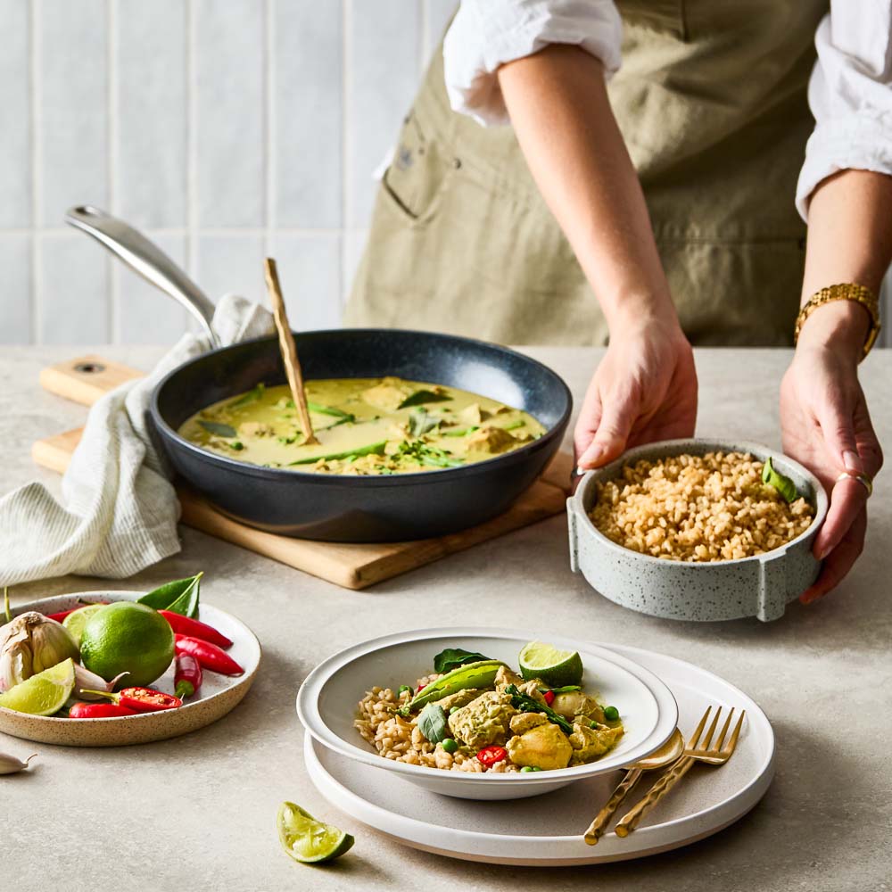 Baccarat GREEN STONE Frypan 28cm