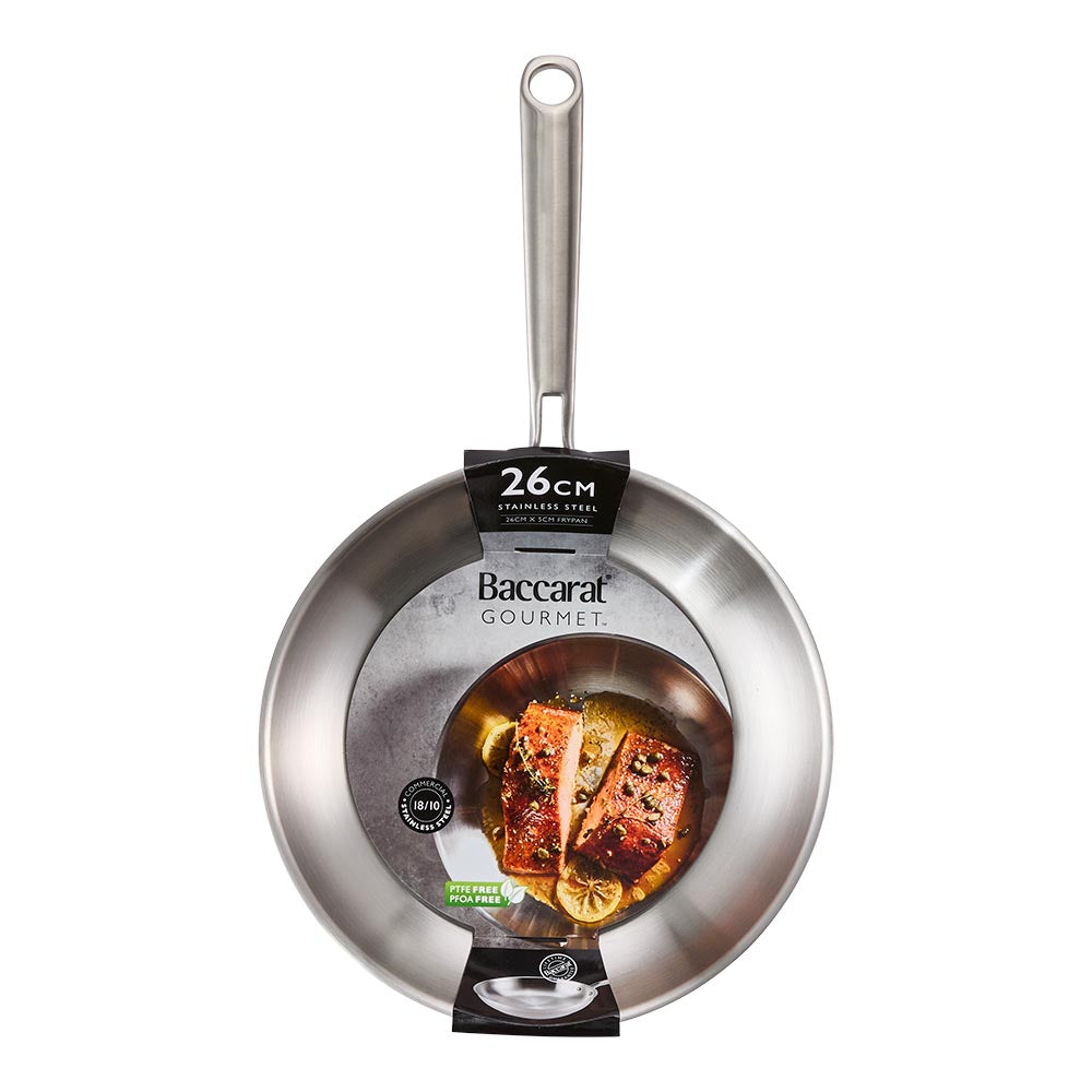 Baccarat Gourmet Stainless Steel Frypan 26cm packaging image at MyHouse