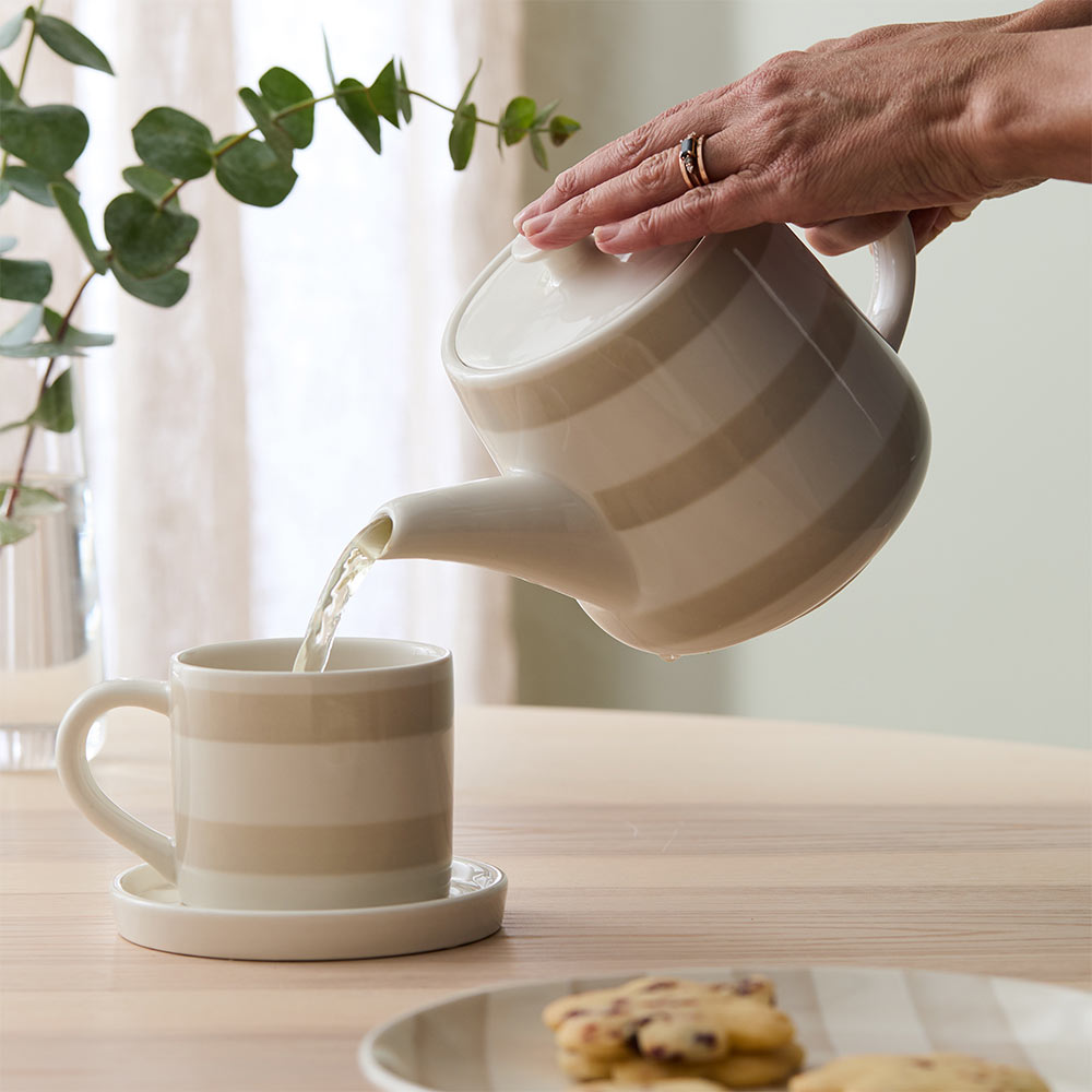 Alex Liddy Harley Stripe Teacup and Saucer at MyHouse