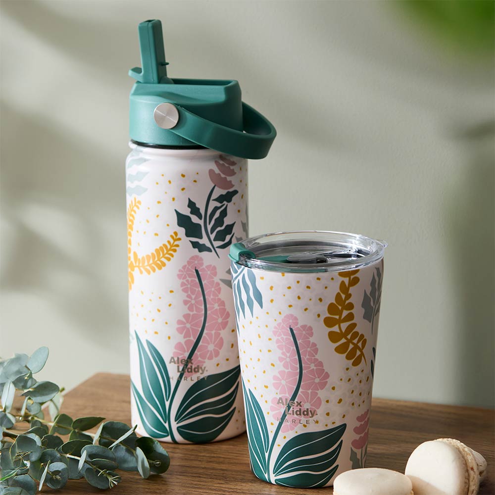 Alex Liddy Harley Drink Bottle 550ml Floral at MyHouse