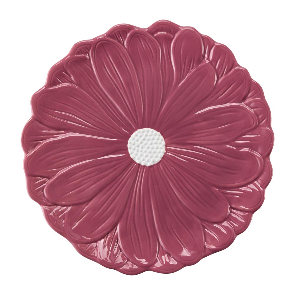 Alex Liddy Posy Flower Plate 30cm pink at MyHouse