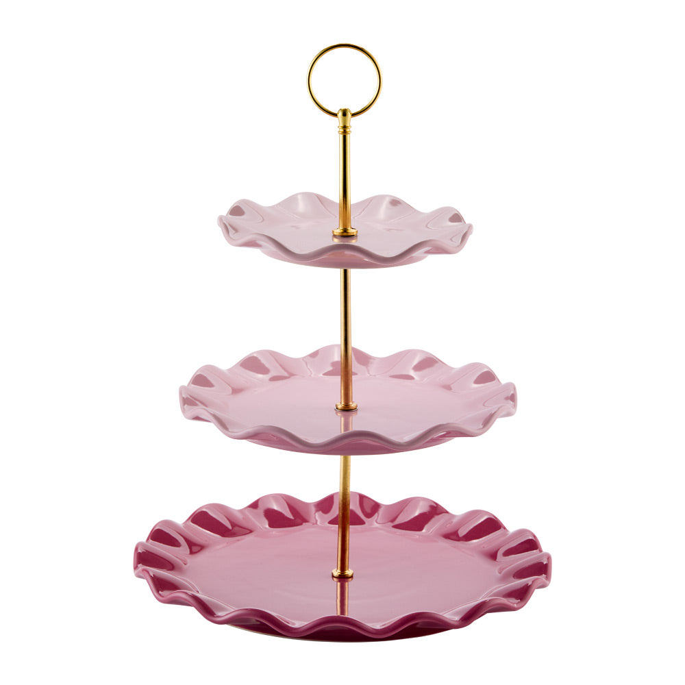 Alex Liddy Posy 3 Tier Cake Stand Pink at MyHouse