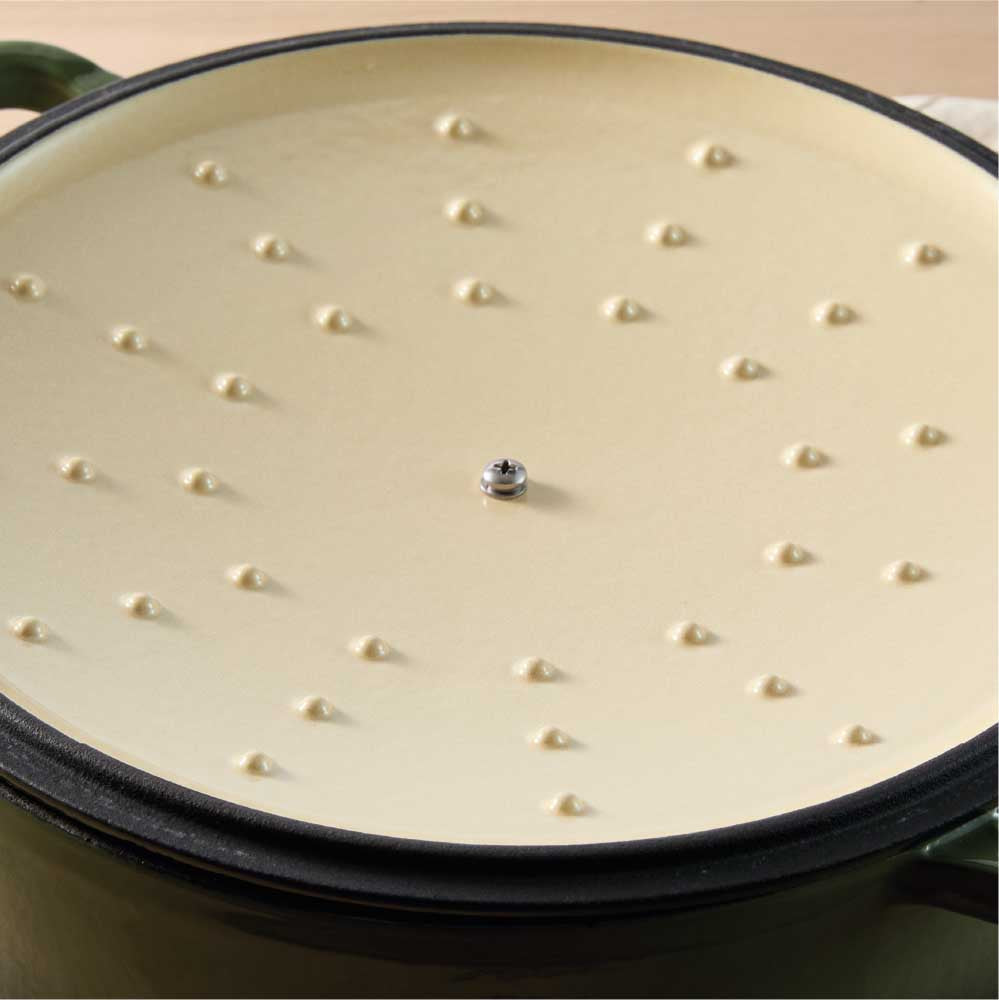 Baccarat Le Connoisseur Cast Iron Round French Oven 6.3L Sage Green at MyHouse
