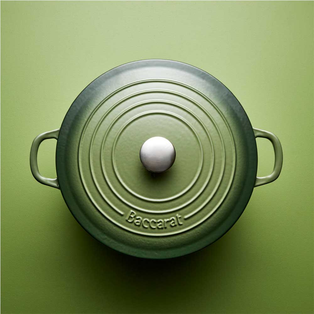 Baccarat Le Connoisseur Cast Iron Round French Oven 6.3L - Limited Edition
