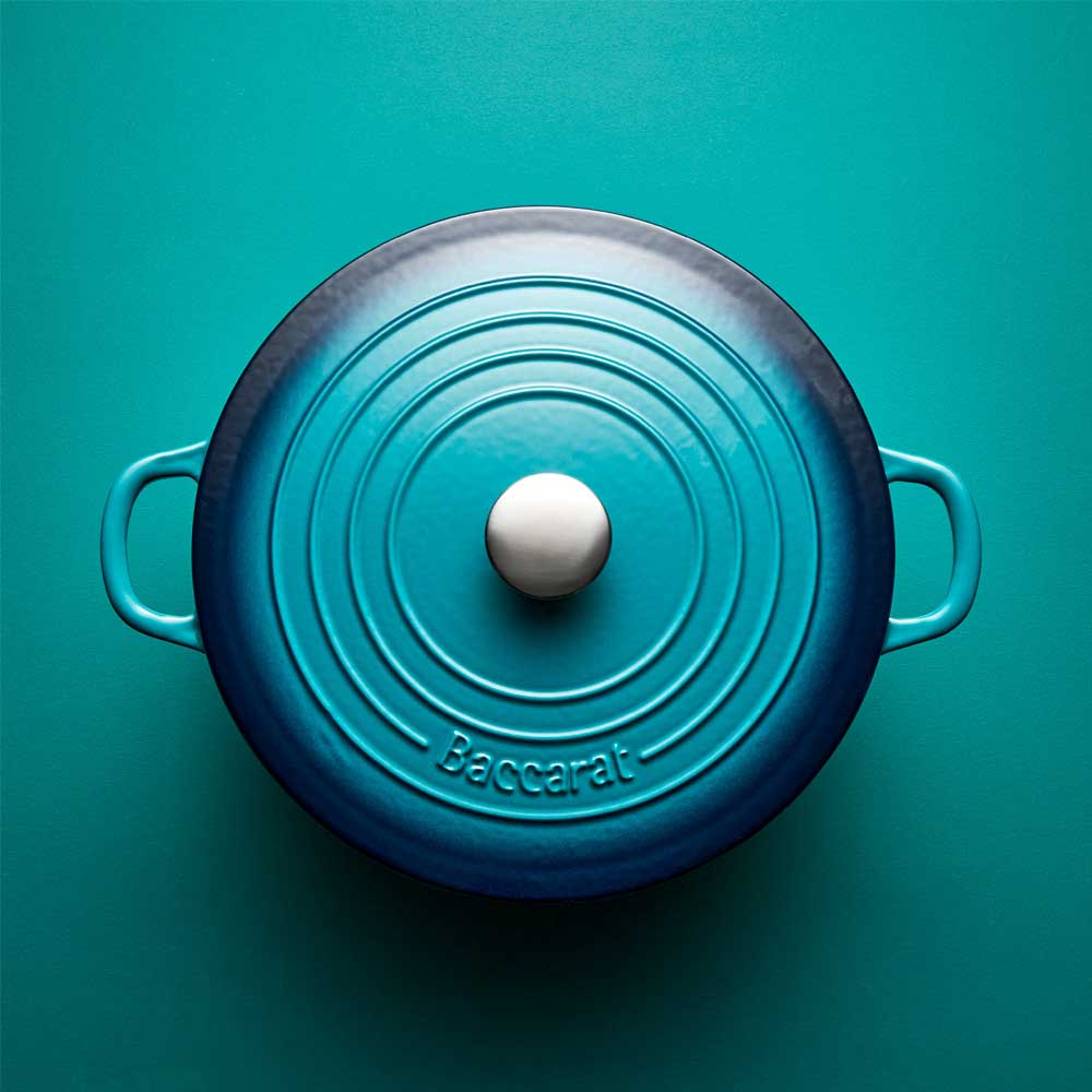 Baccarat Le Connoisseur Cast Iron Round French Oven 6.3L - Limited Edition