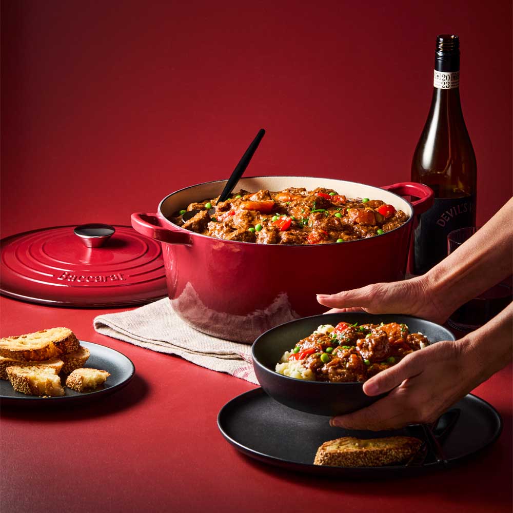 Baccarat Le Connoisseur Cast Iron Round French Oven 6.3L - Limited Edition