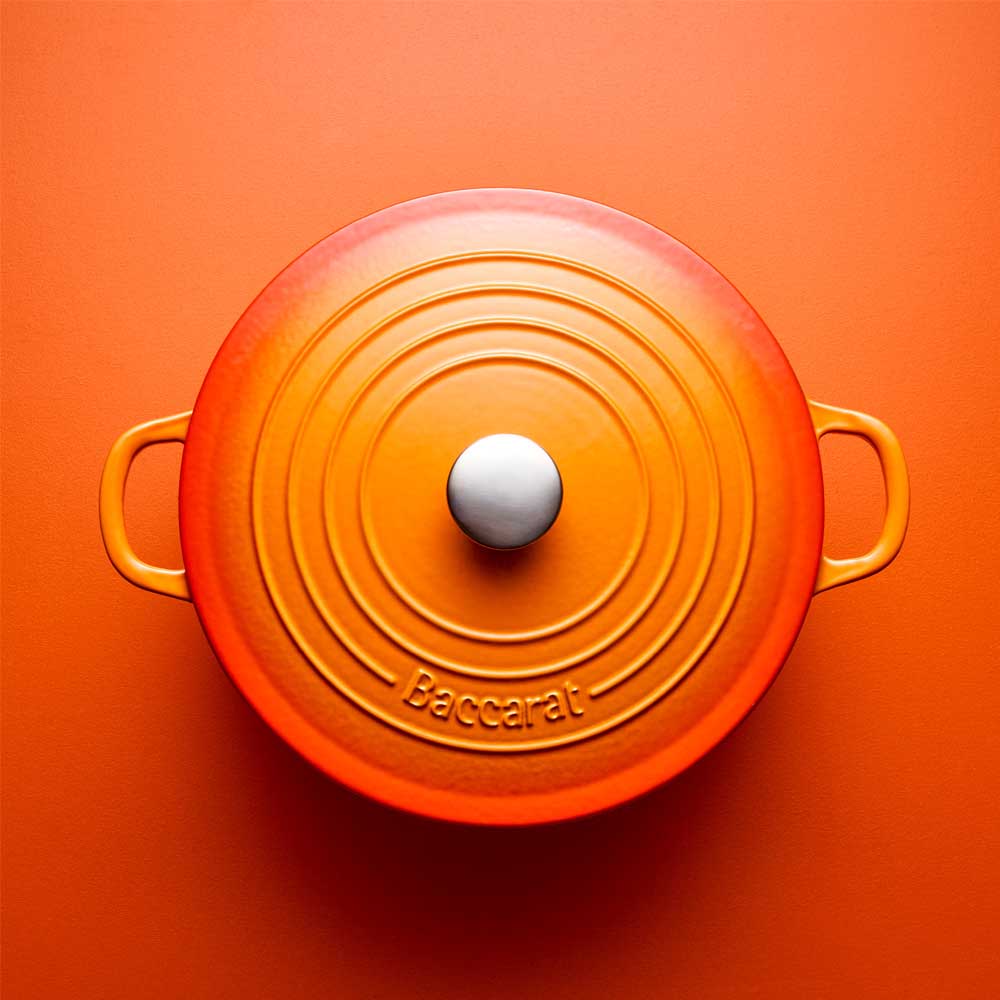 Baccarat Le Connoisseur Cast Iron Round French Oven 6.3L - Limited Edition