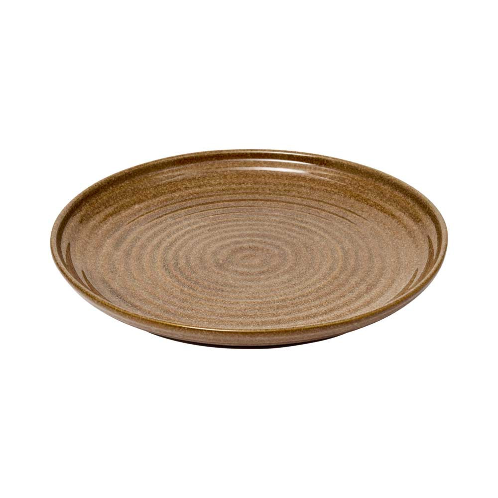Alex Liddy Rustica Stoneware Plate 27cm in Stone Cream at MyHouse