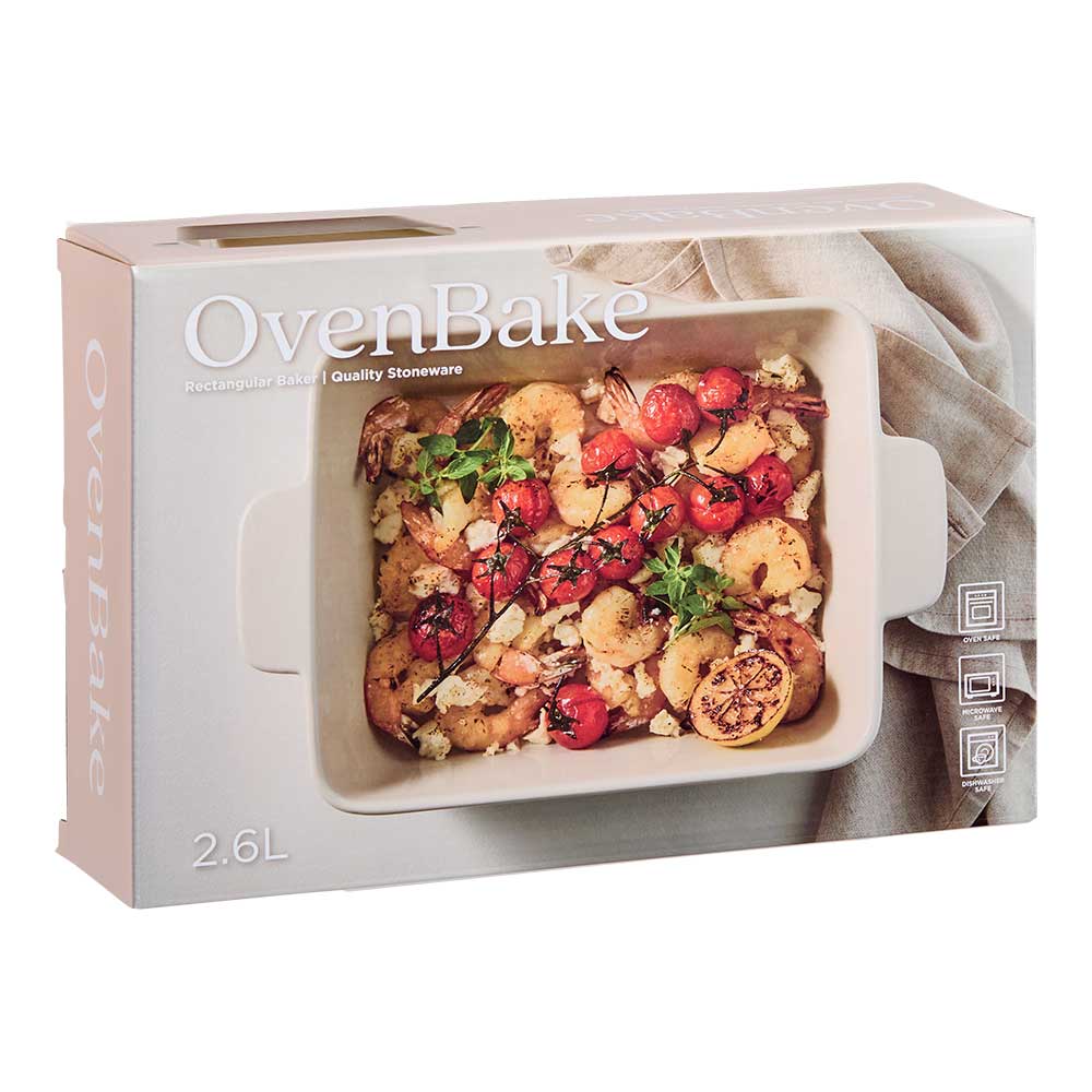 OvenBake Rectangular Baker 2.6L Oat Cream at MyHouse