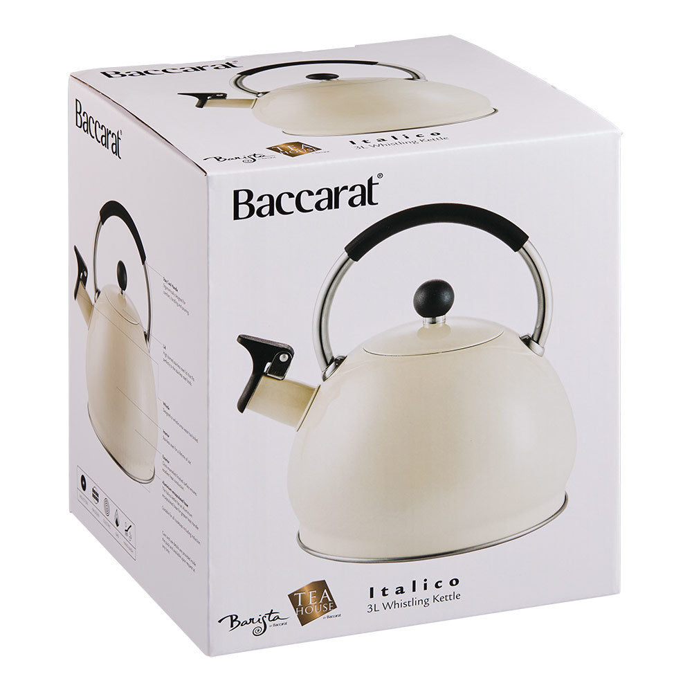 Baccarat Barista Tea House Italico Kettle 3L Oat Cream at MyHouse