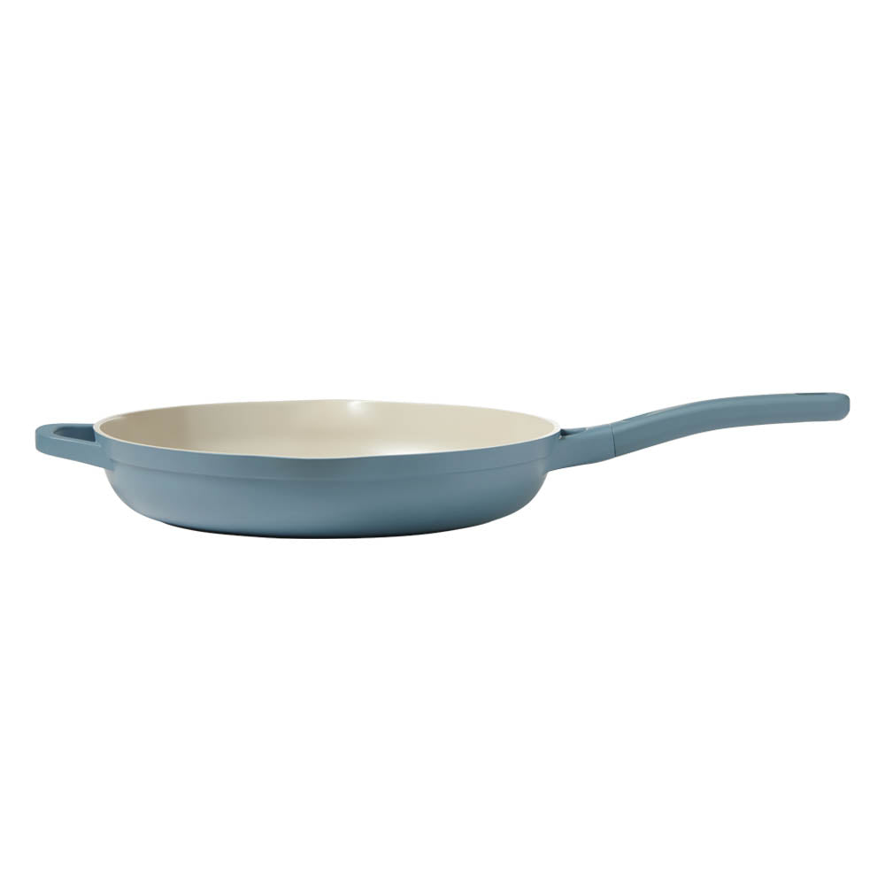 NOOK by Baccarat Frypan with Helper Handle 32cm denim blue