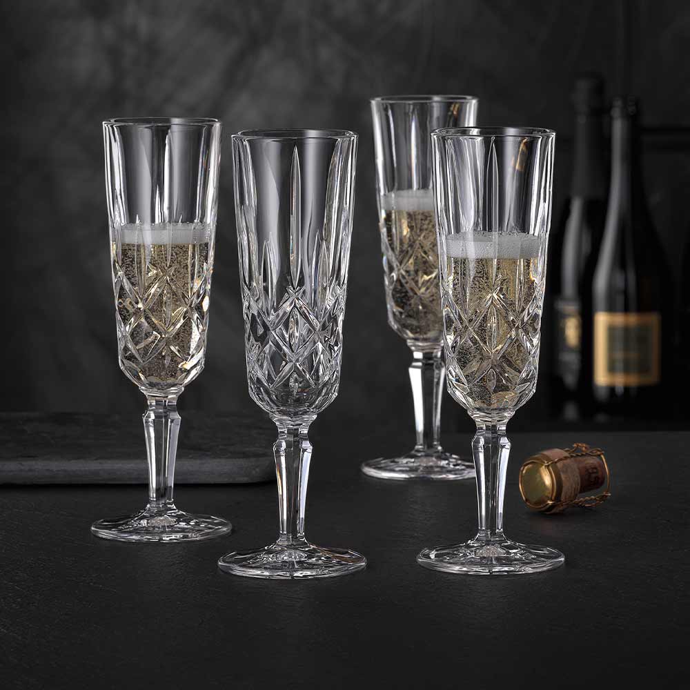 Nachtmann Set of 4 Noblesse Champagne Glasses