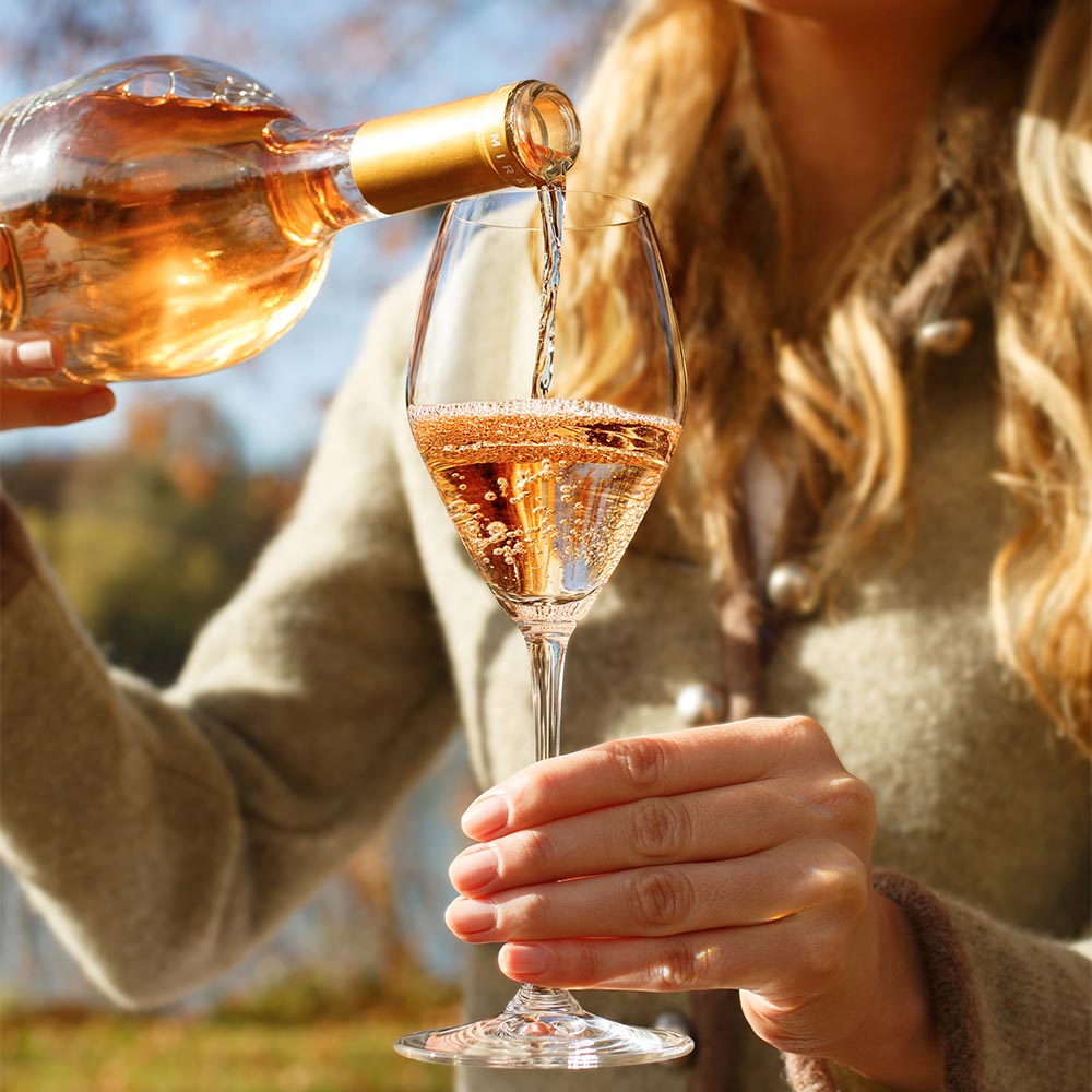 Riedel Set of 2 Extreme Rose & Champagne Glasses