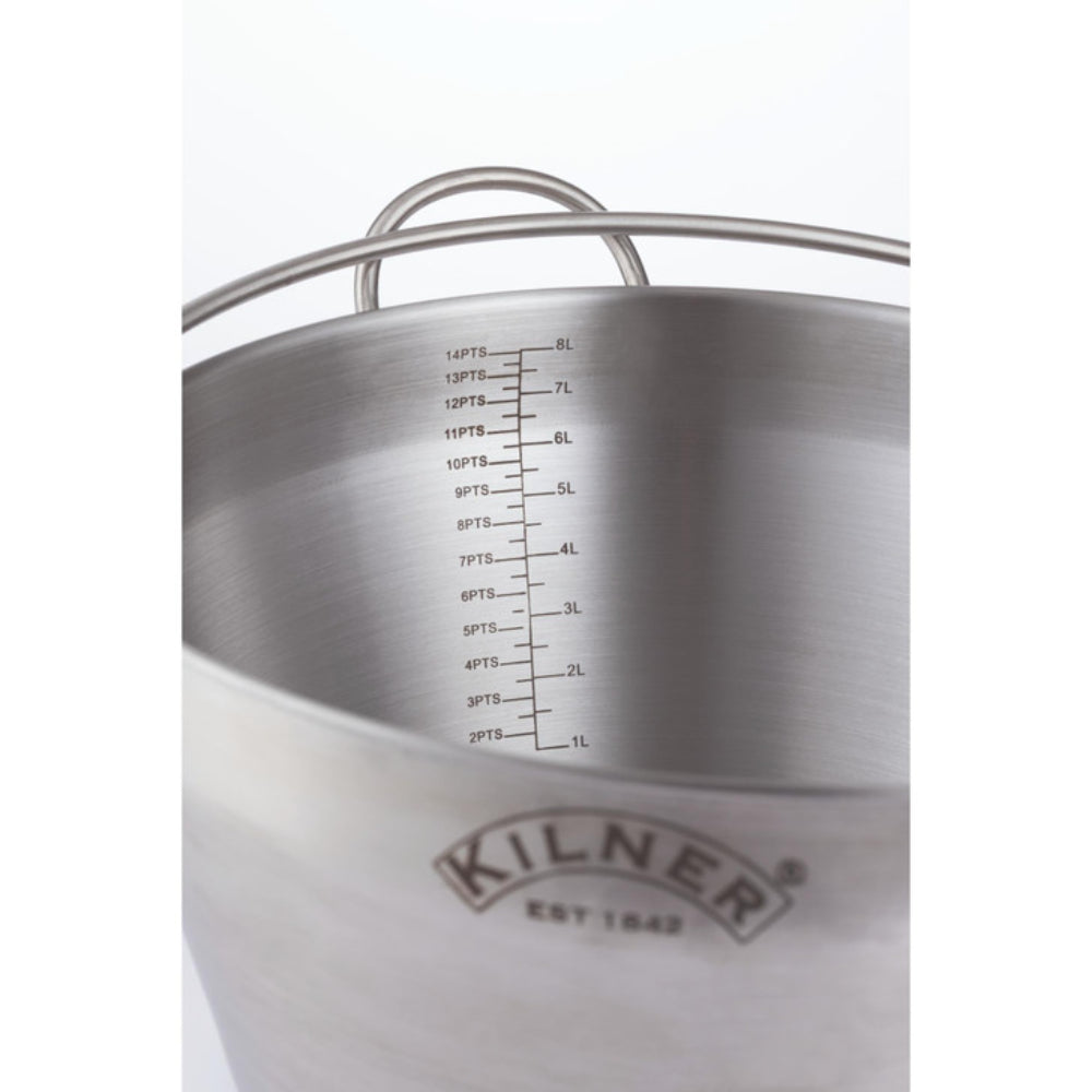 Kilner Original Stainless Steel Jam Pan 8L