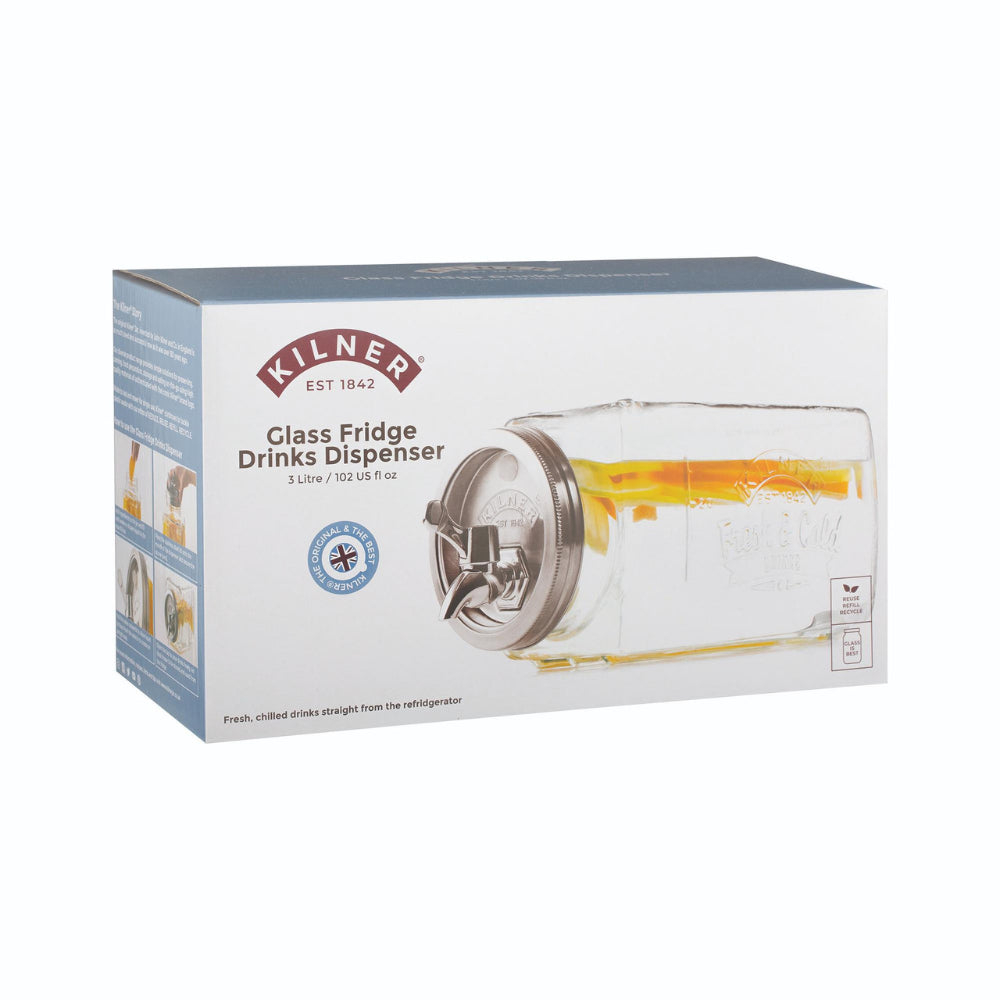 Kilner Fridge Dispenser 3L