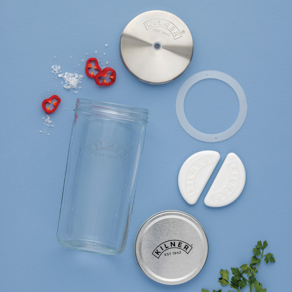 Kilner Wide Mouth Fermentation Set 1L