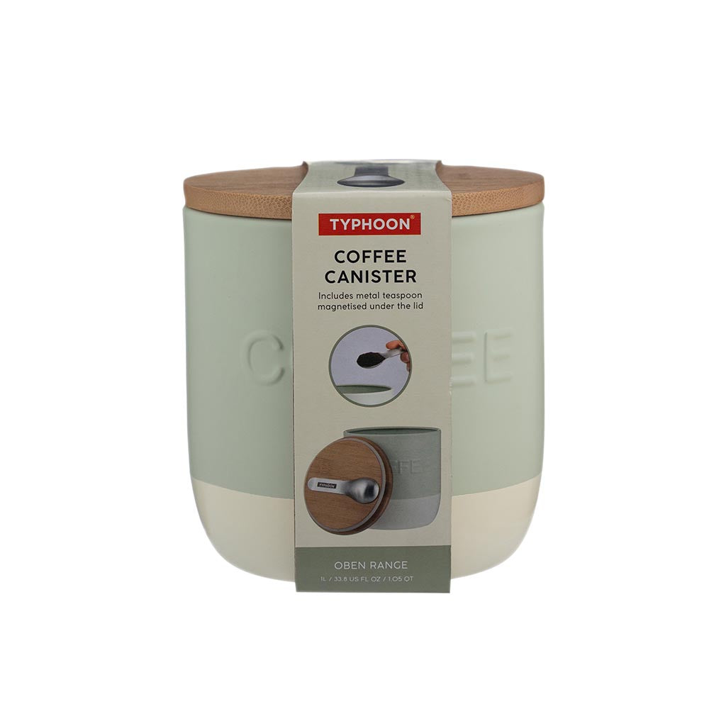 Typhoon Oben Coffee Storage 1 Litre Green