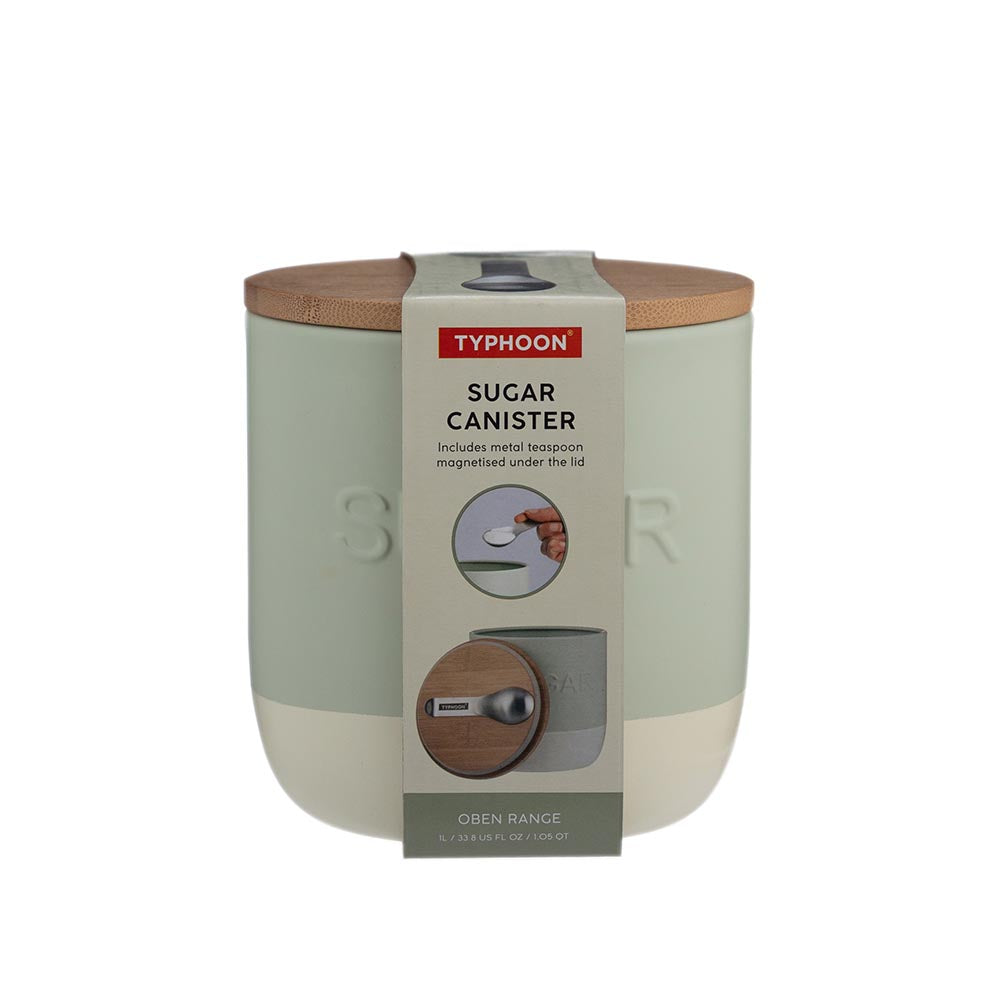 Typhoon Oben Sugar Storage 1 Litre Green