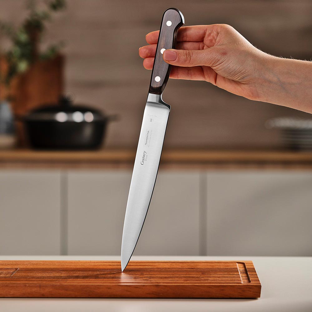 Tramontina Century Wood Forged Utility Carving Knife 8 Inch - MyHouse