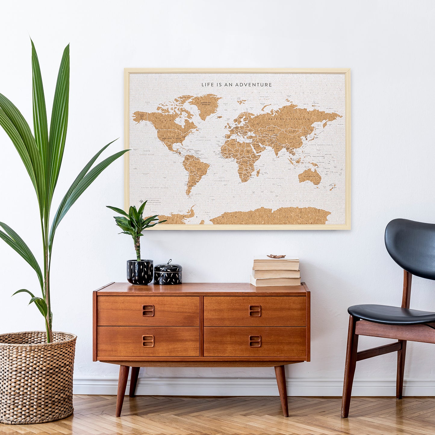 Splosh Travel Board World Large Map
