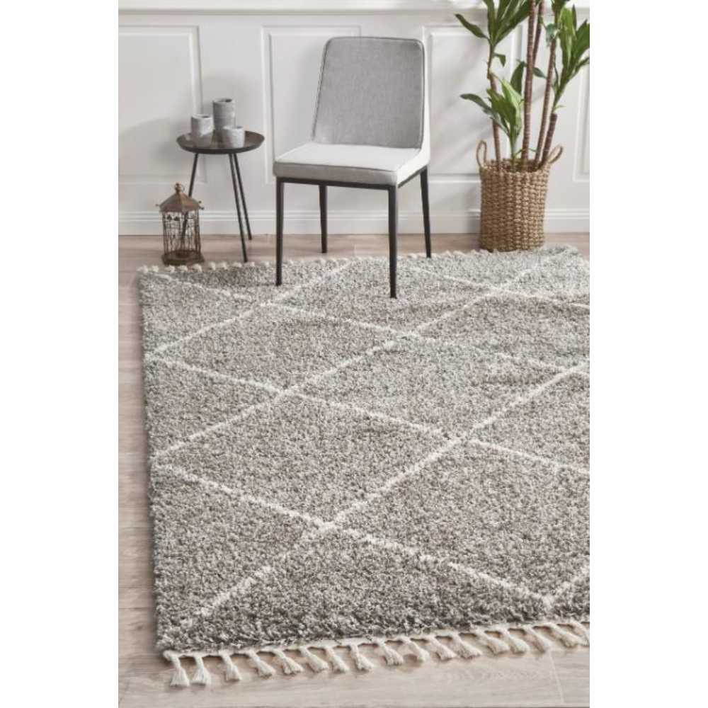 Rug Culture Saffron 22 Rug Grey at MyHouse