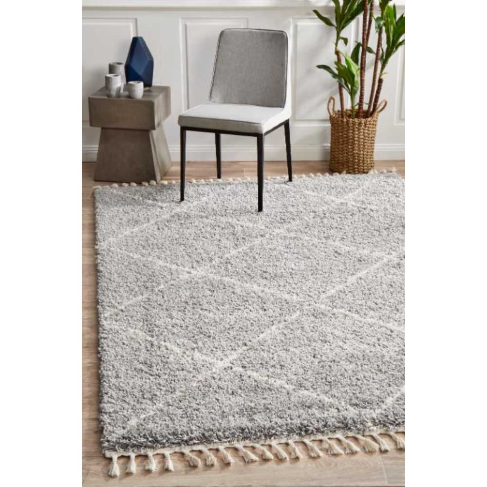 Rug Culture Saffron 22 Rug Silver at MyHouse