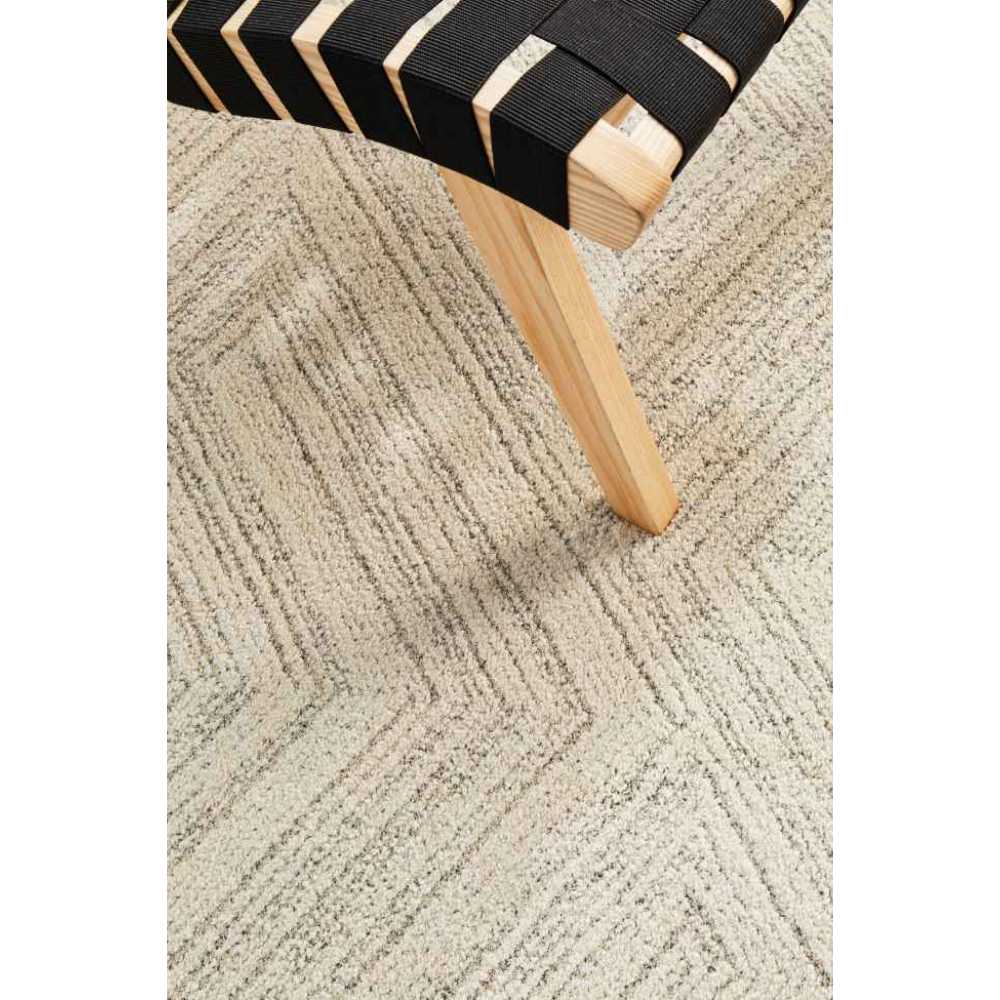 Rug Culture Alpine 844 Rug Silver