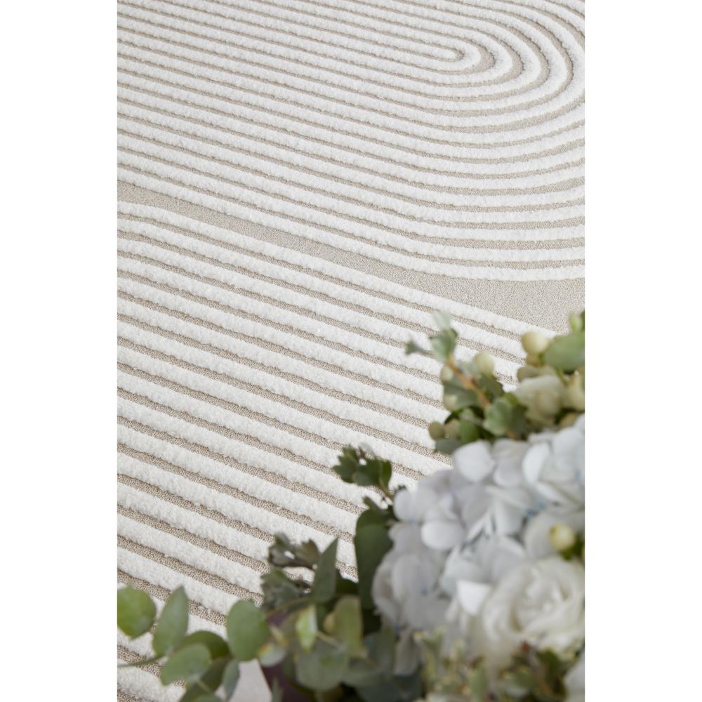 Rug Culture Lotus Abbey Runner Mixed Beige with arch detail at MyHouse