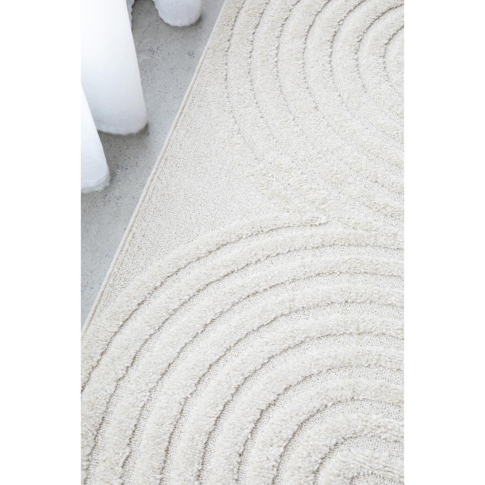 Rug Culture Lotus Abbey Runner White with arch detail at MyHouse