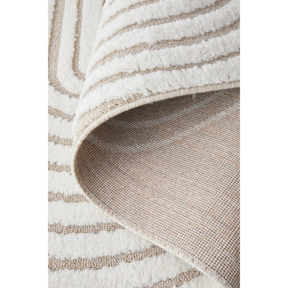 Rug Culture Lotus Carl Runner Mixed Beige with oval detail at MyHouse