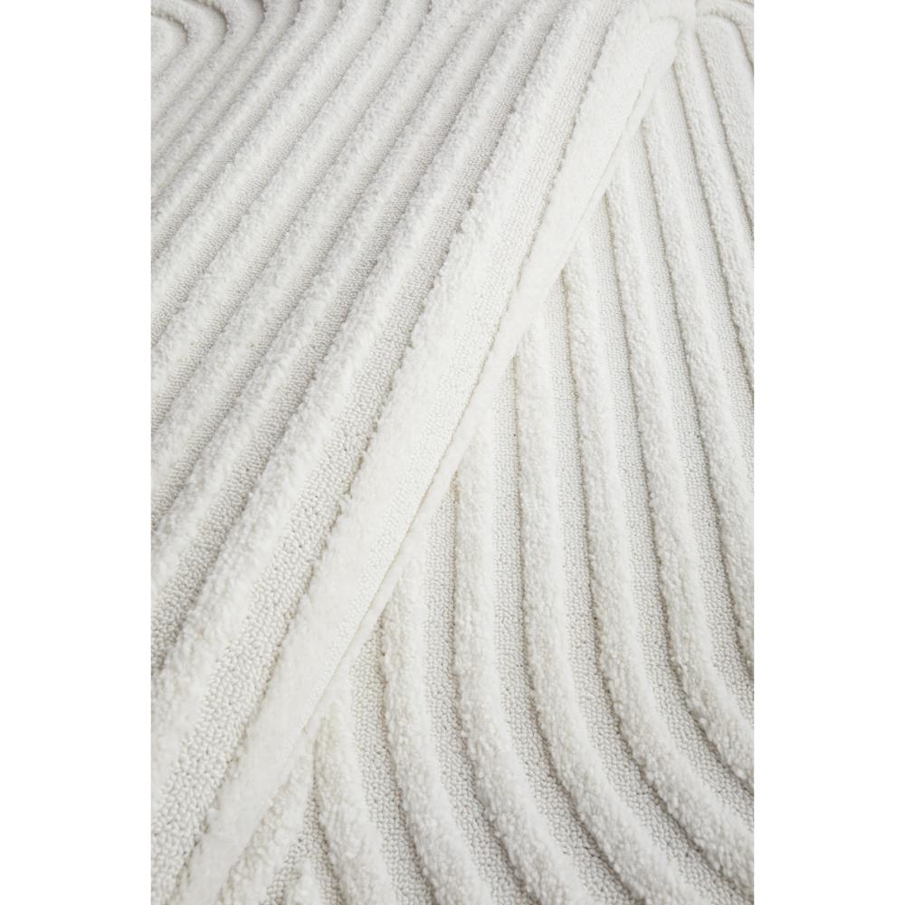 Rug Culture Lotus Carl Runner White detail shot at MyHouse