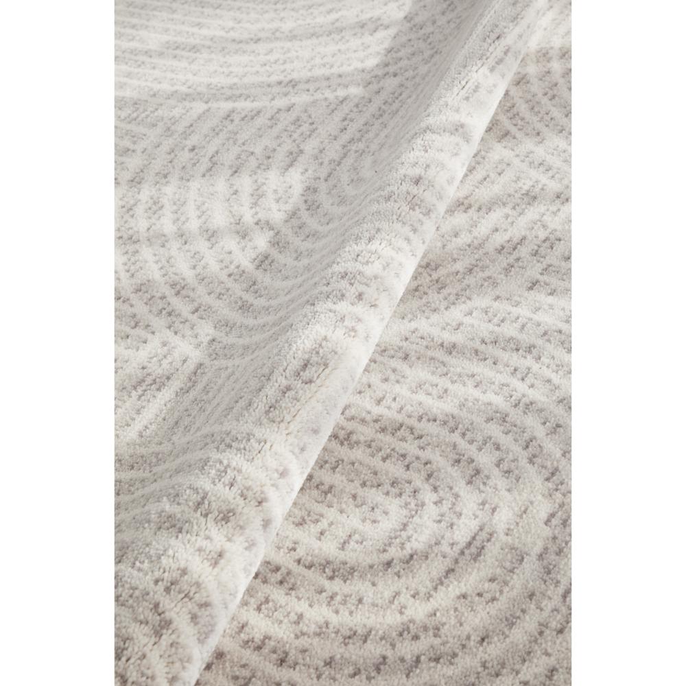 beige colour wool rug with arch design detail image - MyHouse