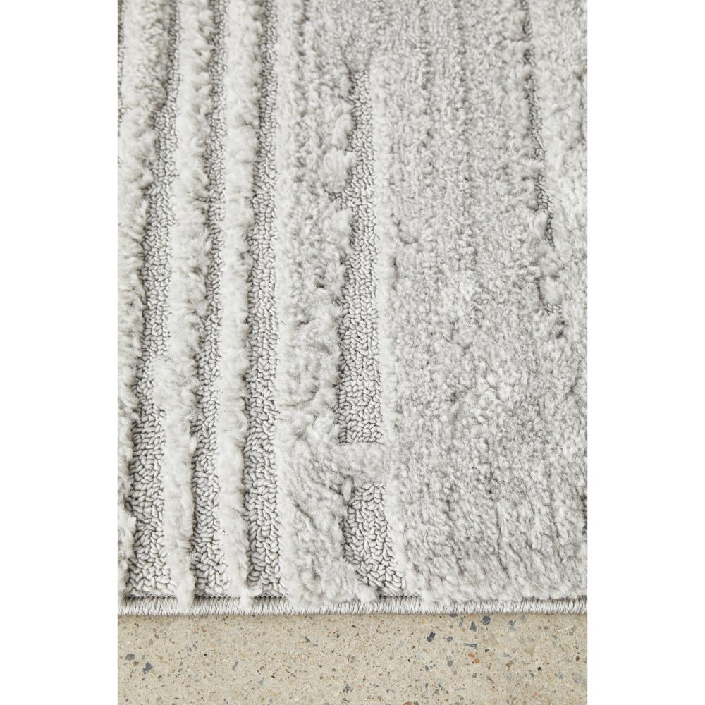 Rug Culture Serenade Ezra Rug Silver close up image at MyHouse