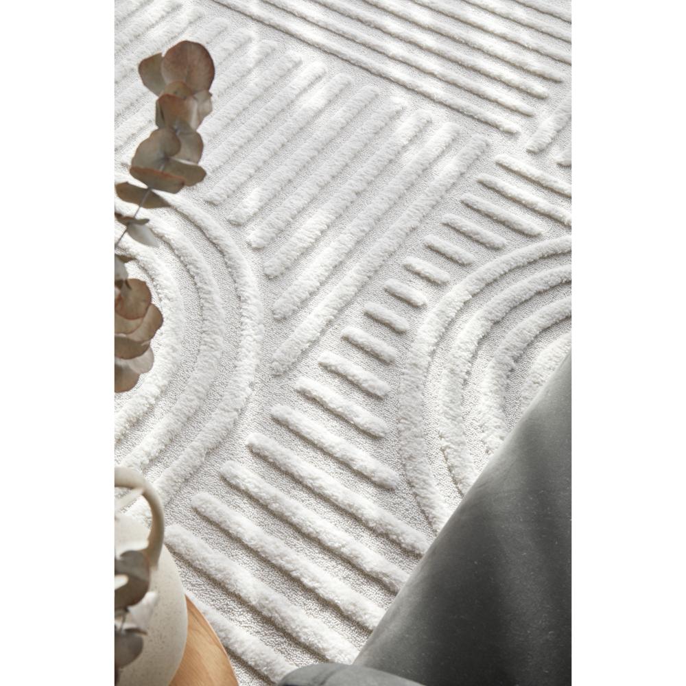 Rug Culture Marigold Dior Rug White with arch design at MyHouse