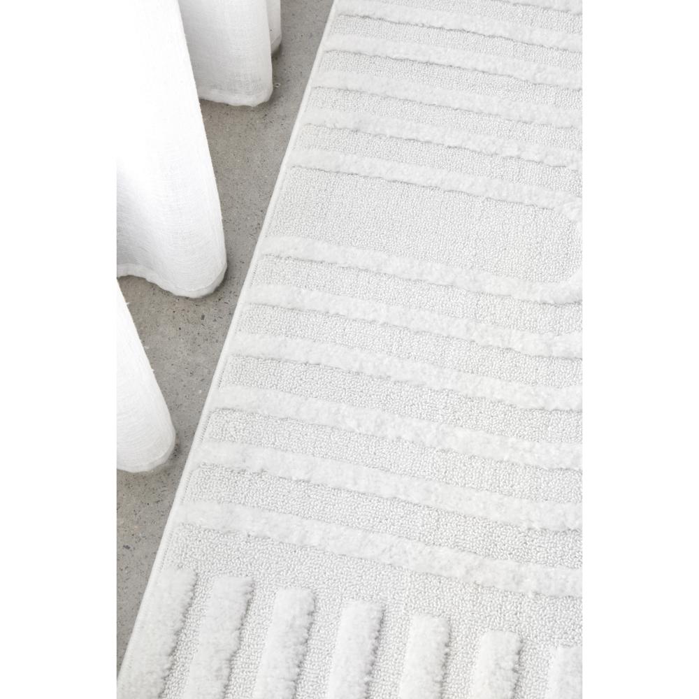 Rug Culture Marigold Dior Rug White with arch design at MyHouse