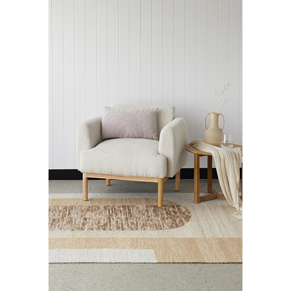 Rug Culture Summit Orb Rug Toffee Brown patterned rug at MyHouse