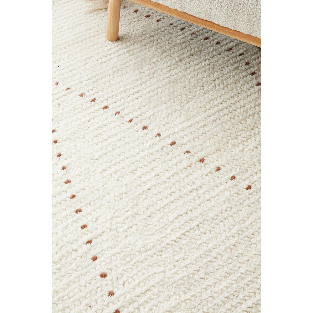 Rug Culture Summit Daina Wool Rug Natural detail image at MyHouse
