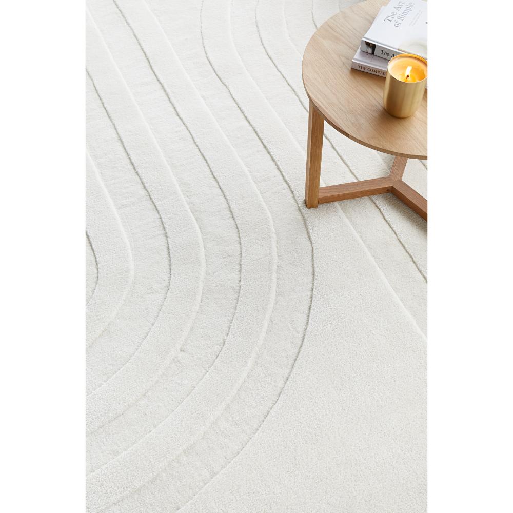 Rug Culture Summit Trail Rug White detail image at MyHouse