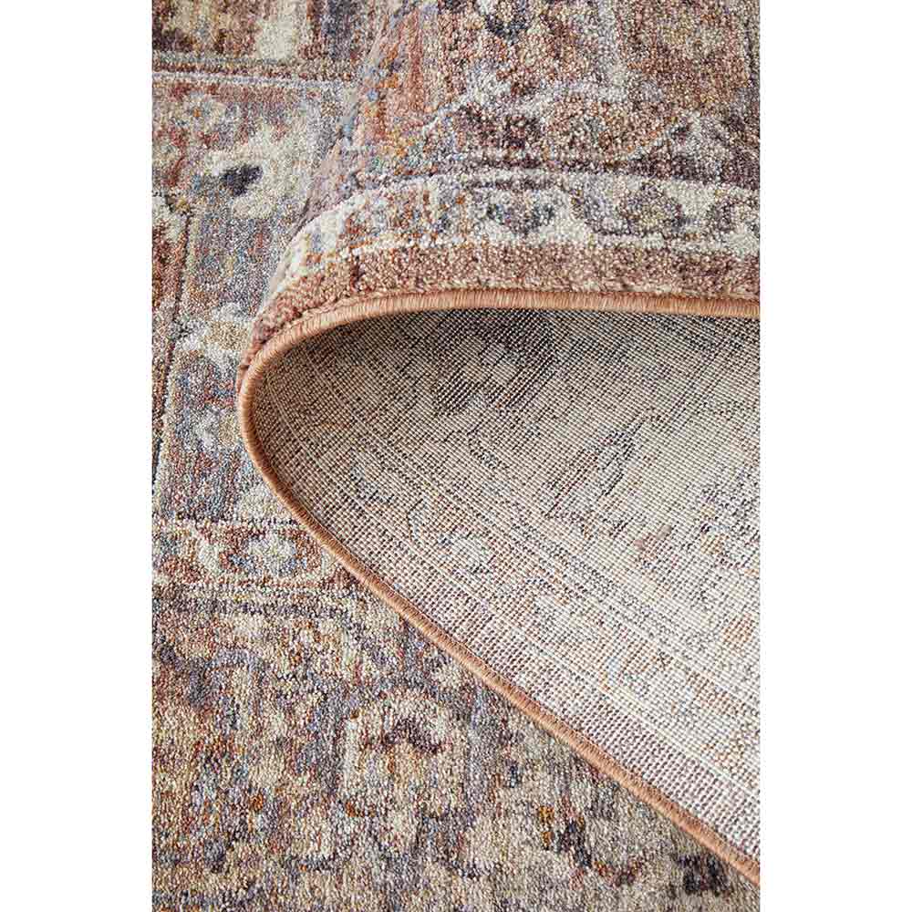 Darren Palmer Heirloom Rug in Plum detail shot at MyHouse