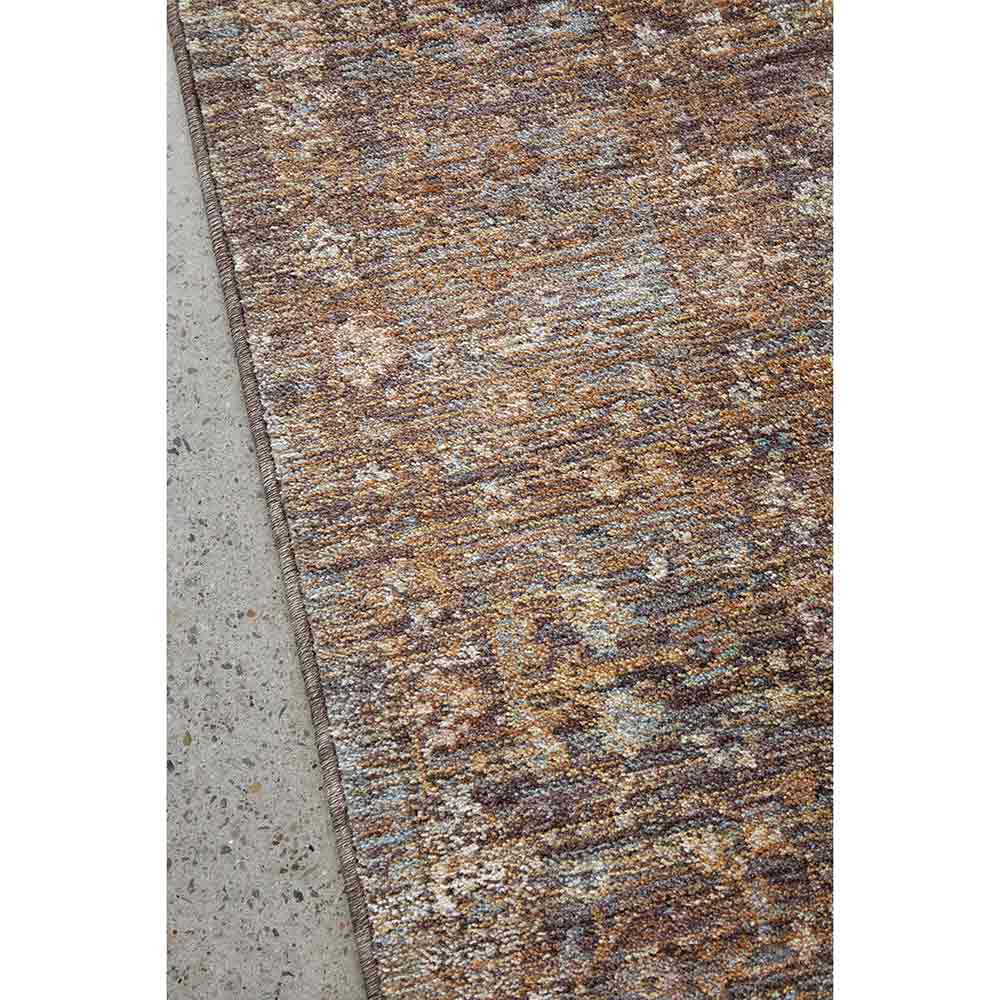 Darren Palmer Moorland Rug in Fig detail shot at MyHouse