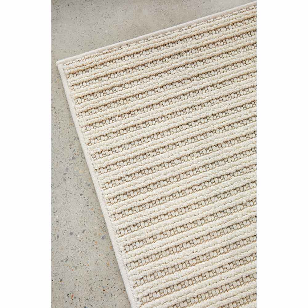 Darren Palmer Sandridge Indoor/Outdoor Rug in Cream detail shot at MyHouse