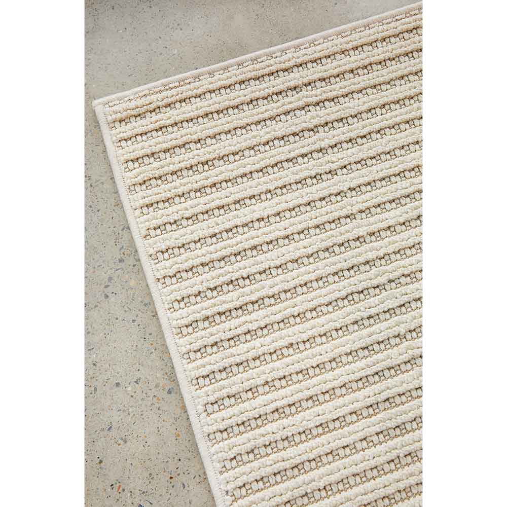 Darren Palmer Sandridge Indoor/Outdoor Runner in Cream detail shot at MyHouse