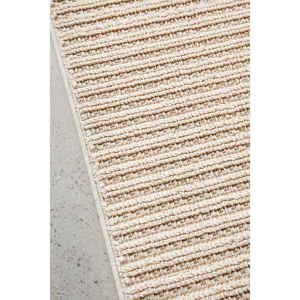 Darren Palmer Sandridge Indoor/Outdoor Runner in Taupe detail shot at MyHouse